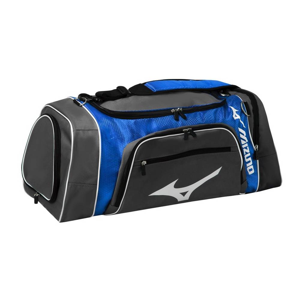 Mens Mizuno Lightning Duffle Bag Grey/Royal Philippines (GYJZTQ715)